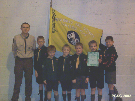 District Flag Competition 2002